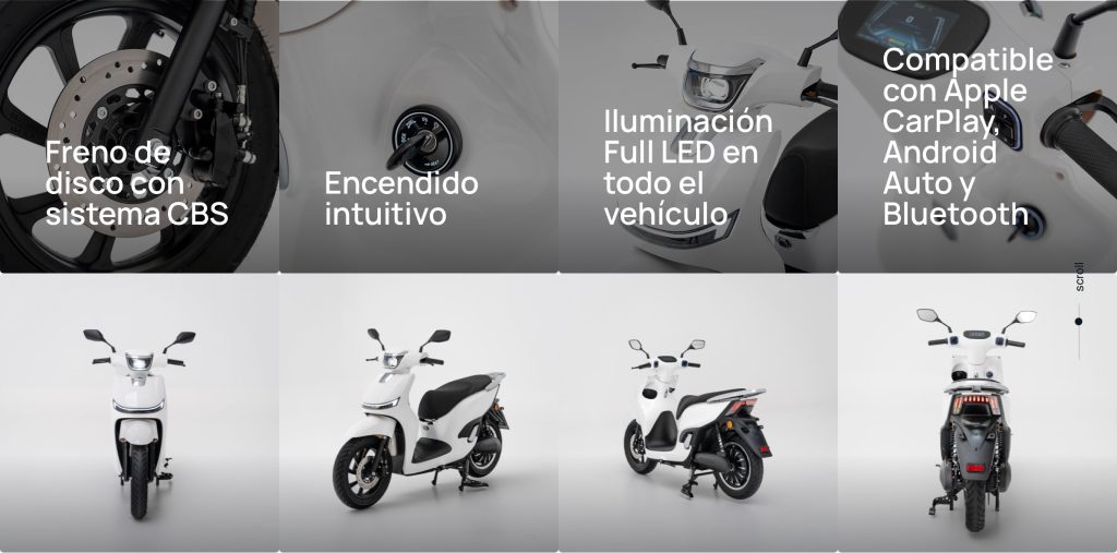 MOTOCICLETA ELÉCTRICA Efun DEER 7KW 63 AH - vehículos eléctricos