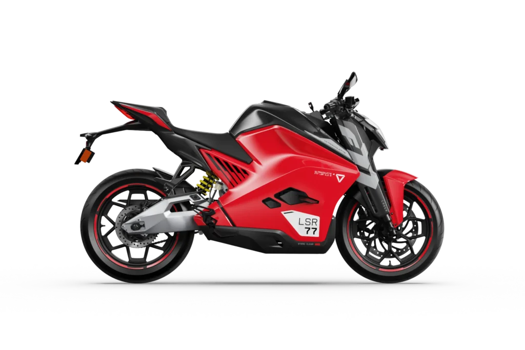 MOTOCICLETA ELÉCTRICA ULTRAVIOLETTE F77 - vehículos eléctricos