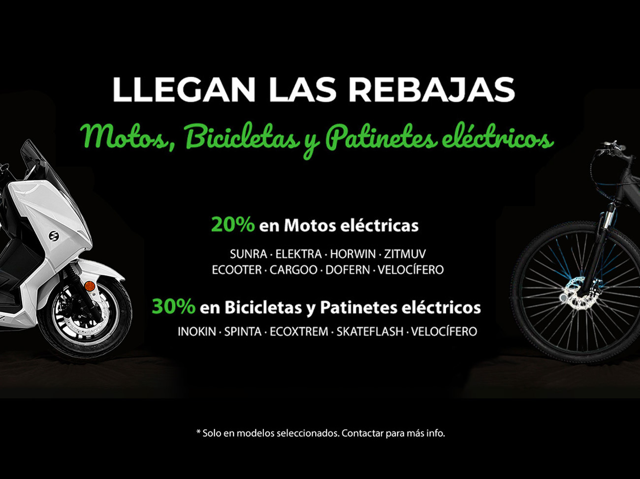 rebajas en movilidad electrica en jerez y chiclana